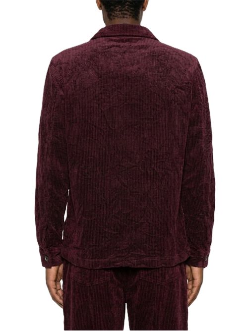 BarenaFio corduroy overshirt Barena | OSU56252820883 MERLOT